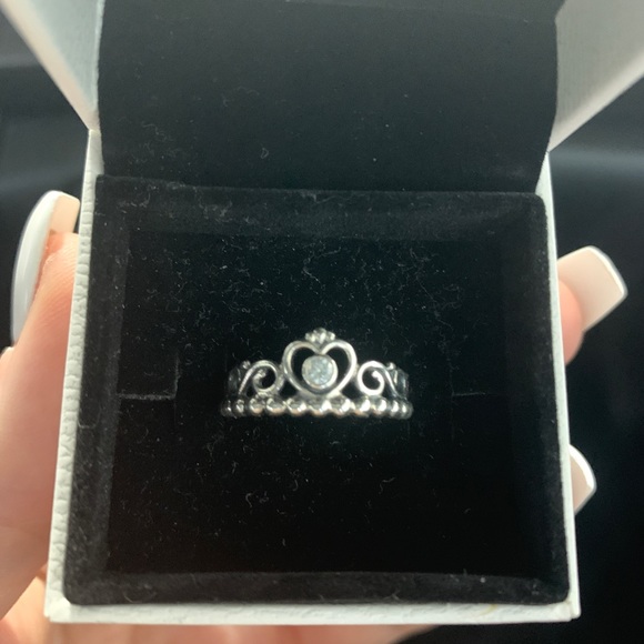 Pandora Princess Ring 🚩SOLD - Picture 2 of 5